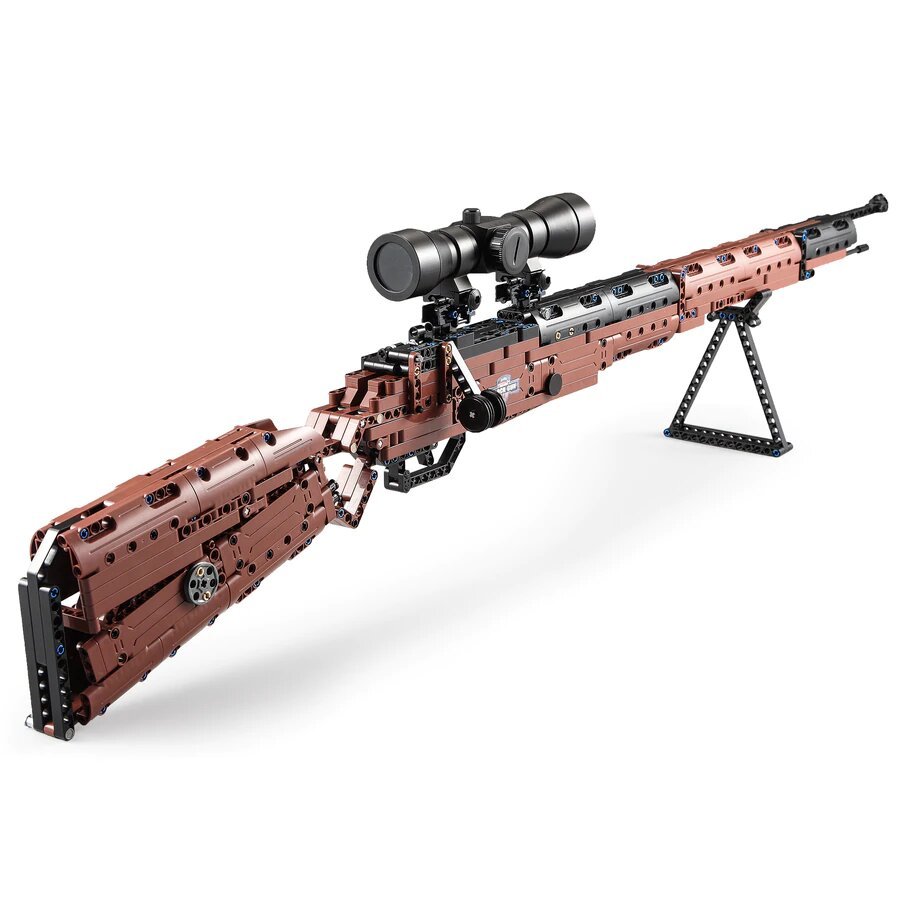 CaDA Model Bolt-Action Rifle Brick Building Set 653 Pieces – IMEX