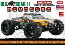 Load image into Gallery viewer, IMEX Big Bear 1/12th XL Brushless RTR 2.4GHz 4WD Monster Truck
