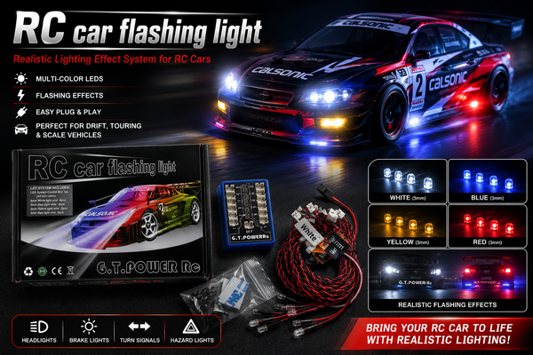 G.T. Power RC Car Flashing Light System