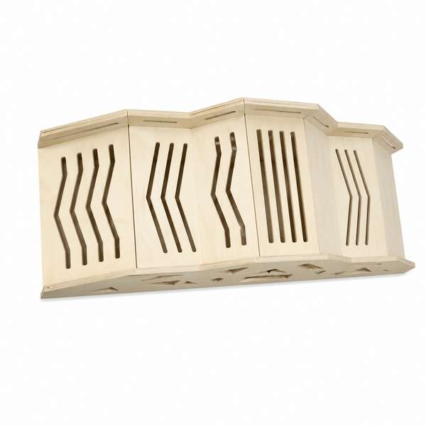 Wooden Wave Track RC Crawler Obstacle for 1/16th, 1/18th, and 1/24th Scale Crawlers
