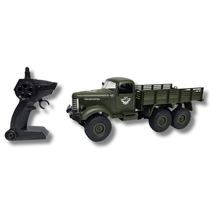 JJRC Transporter 2.4G 6WD Classic Military Cargo Truck