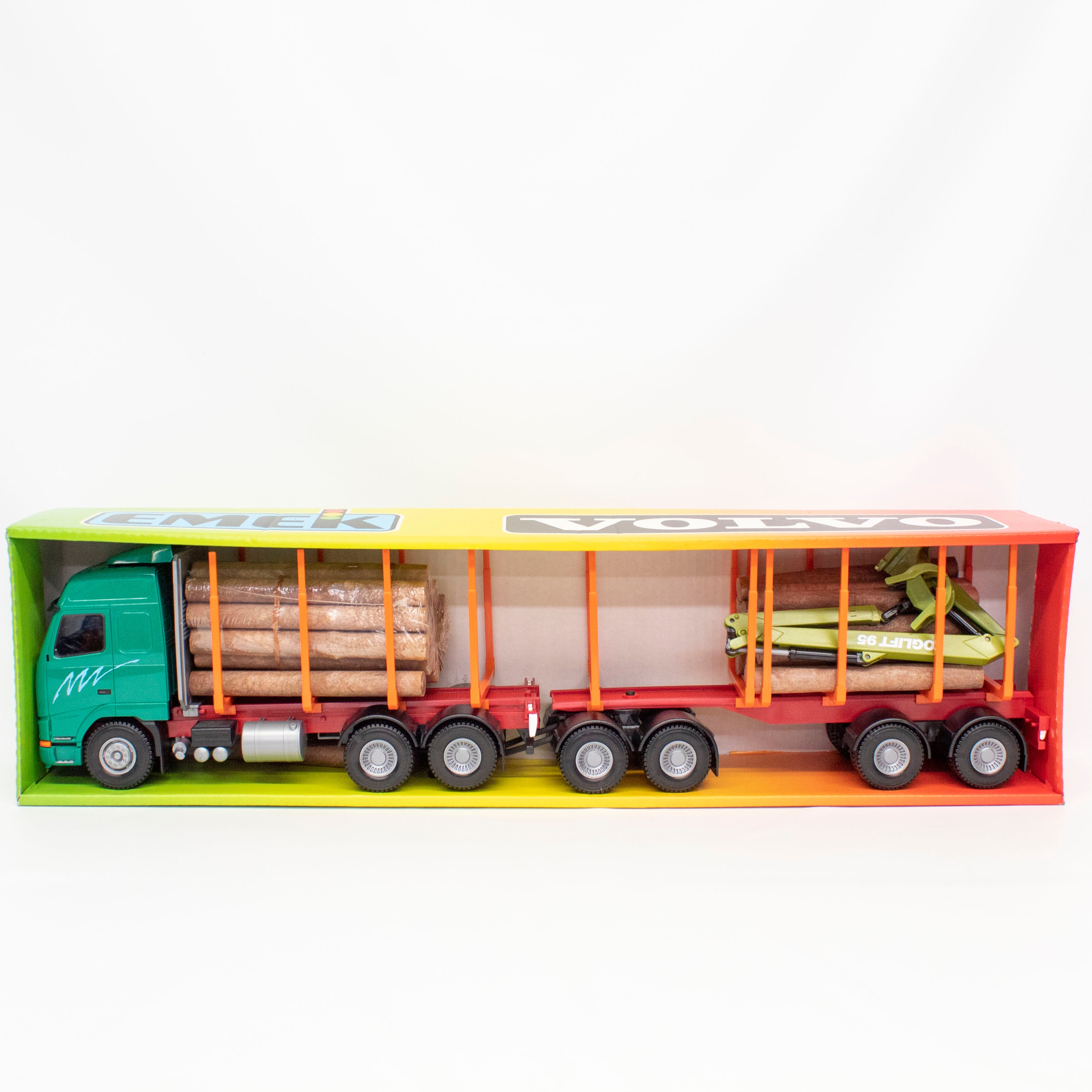 EMEK 70956 1:25 Scale Volvo Timber Truck with Disassembled Loglift