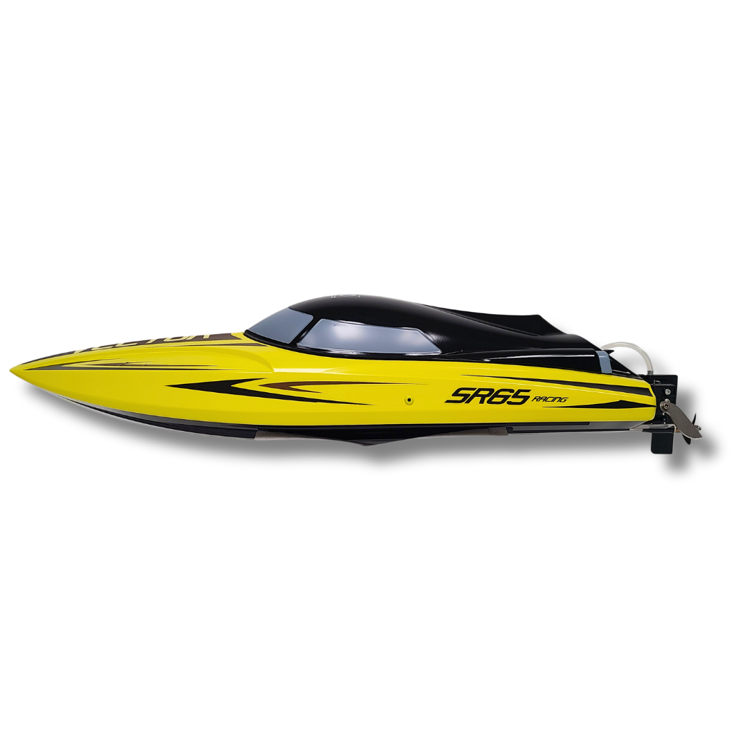 VolantexRC Vector SR65 Brushed RC Boat – 34 MPH Speed, Capsize Recovery RTR