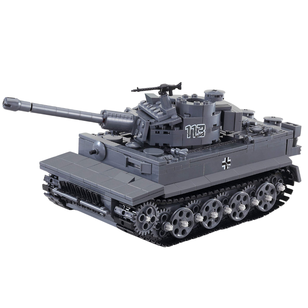 IMEX Oxford Tiger 1 Tank Brick Set – 689-Piece WWII German Heavy IMEX Oxford Tiger 1 Tank Brick Set – 689-Piece WWII German Heavy