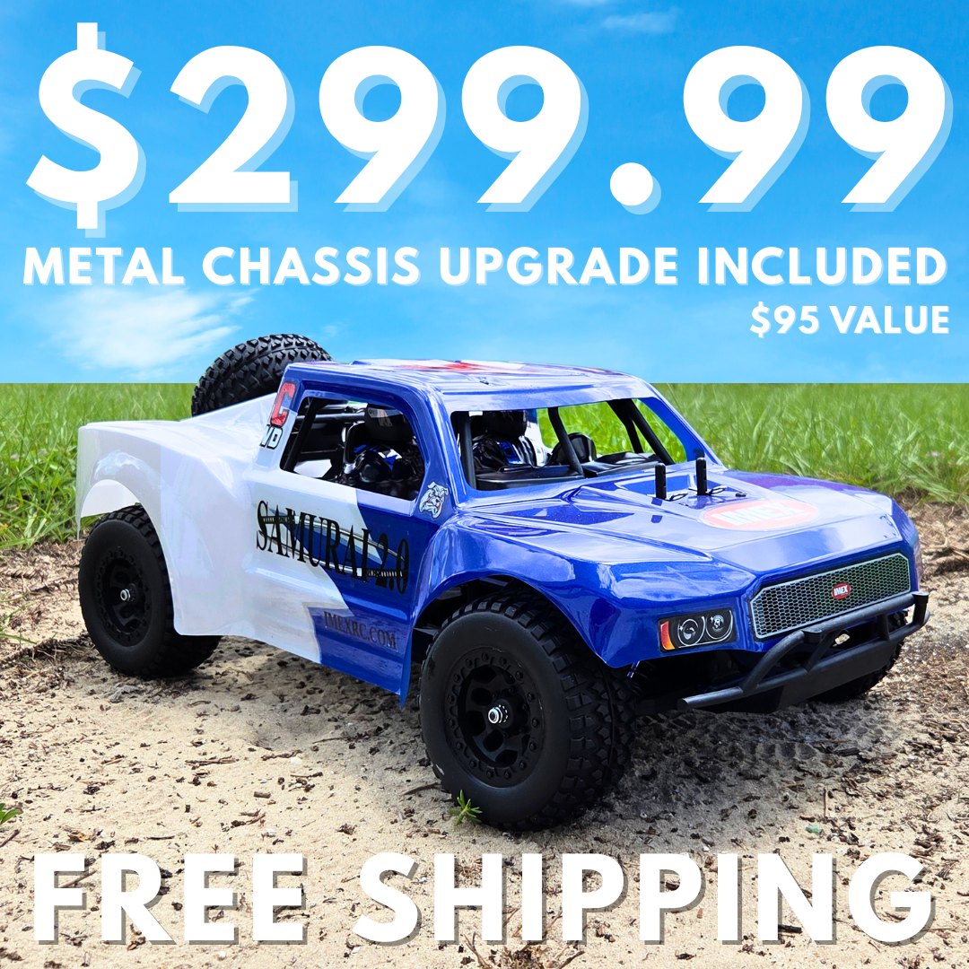 IMEX Samurai Brushless RC Short Course Truck – 4WD 3S LiPo RTR