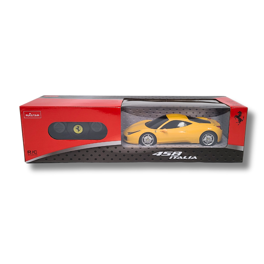 Rastar 1:24 Scale Ferrari 458 Italia RC Car – Officially Licensed