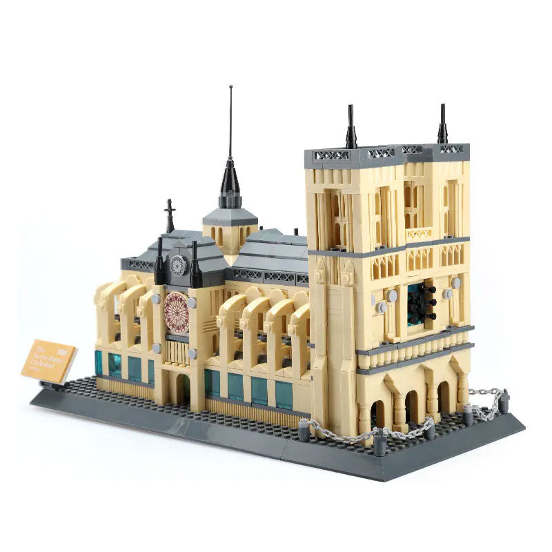 WANGE 5210 – Notre-Dame de Paris Architecture Building Set (1380