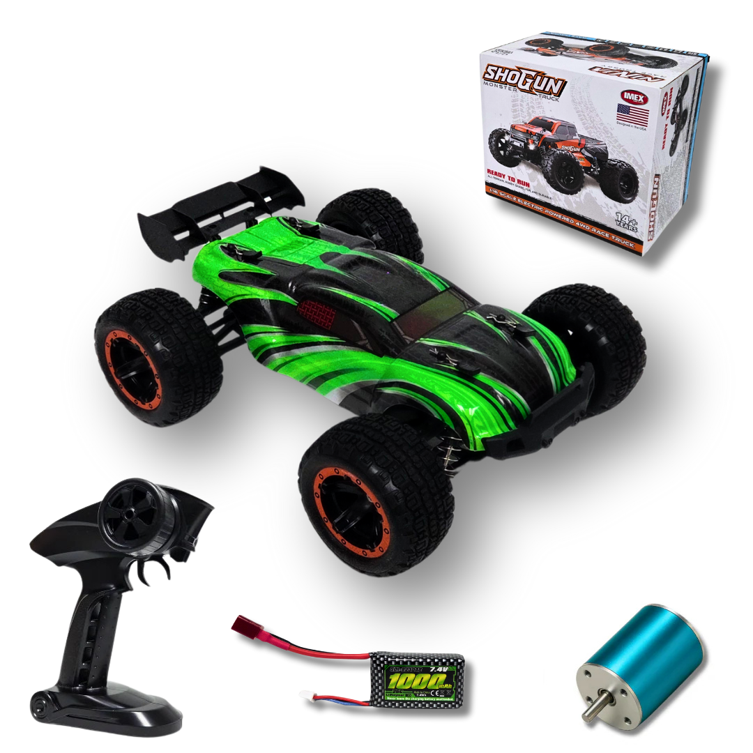 IMEX Ninja 1/16 Scale Brushless 4WD RC Truggy – High-Performance IMEX Ninja 1/16 Scale Brushless 4WD RC Truggy – High-Performance