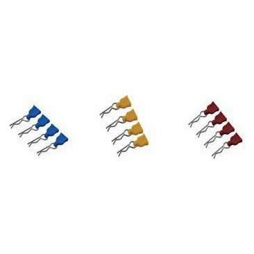 Small Body Pins (4PK) Different Color Variations