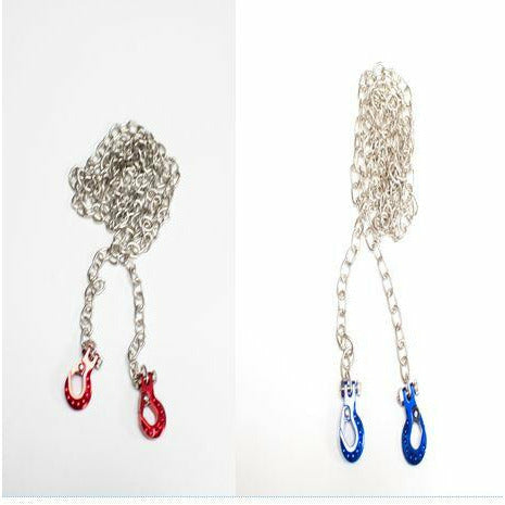 Trailer Hook w/Silver Chain With different hook color variations