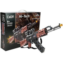 Load image into Gallery viewer, CADA Model Assault Rifle Brick Building Set 738 Pieces
