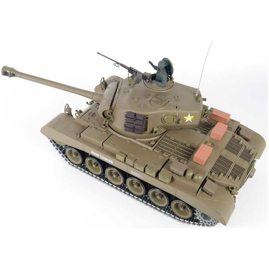 Heng Long 1/16 M26 Pershing Snow Leopard -  Pro Edition