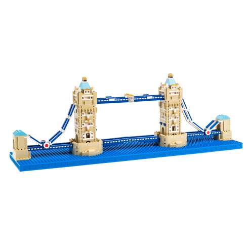 Oxford Tower Bridge Brick Set – 1,341-Piece London Landmark Model for Display & Architecture Fans