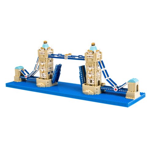 Oxford Tower Bridge Brick Set – 1,341-Piece London Landmark Model for Display & Architecture Fans