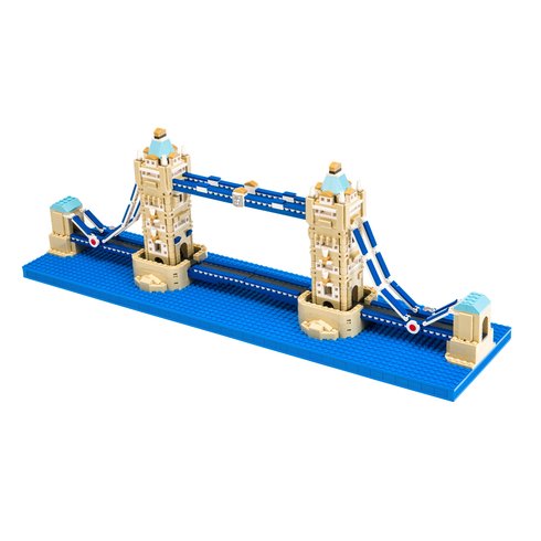 Oxford Tower Bridge Brick Set – 1,341-Piece London Landmark Model for Display & Architecture Fans