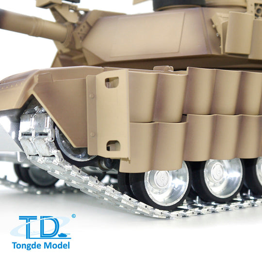 TONGDE M1A2 SEP TUSK II Abrams 1/16 Scale Battle Tank - Metal Tracks