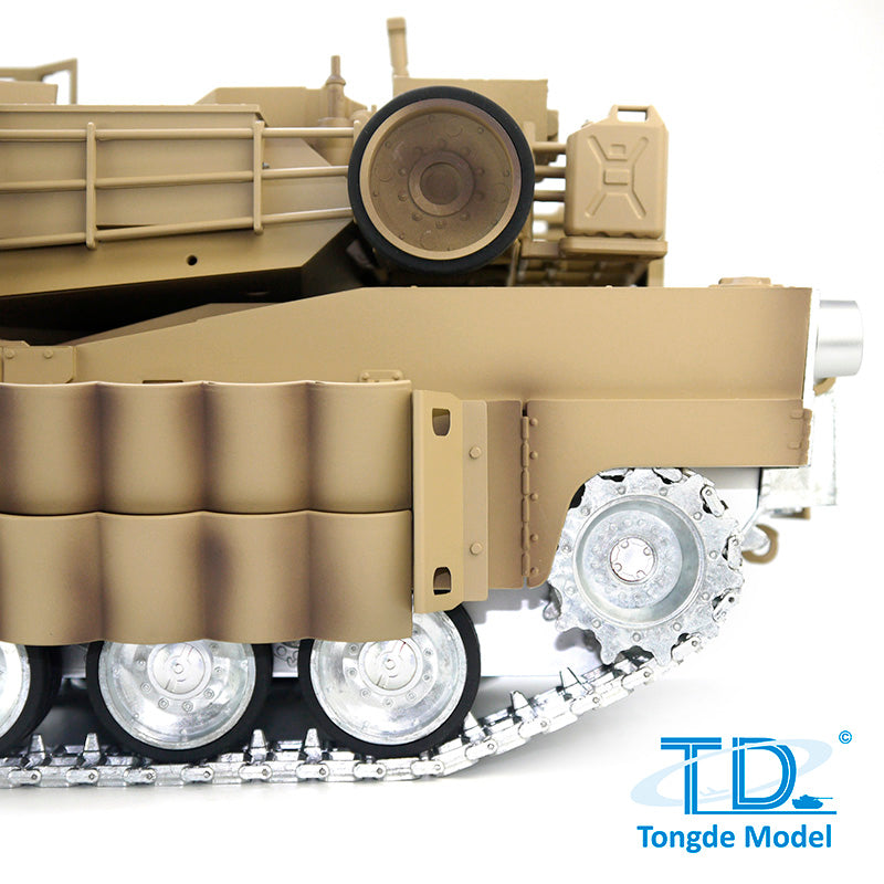 TONGDE M1A2 SEP TUSK II Abrams 1/16 Scale Battle Tank - Metal Tracks