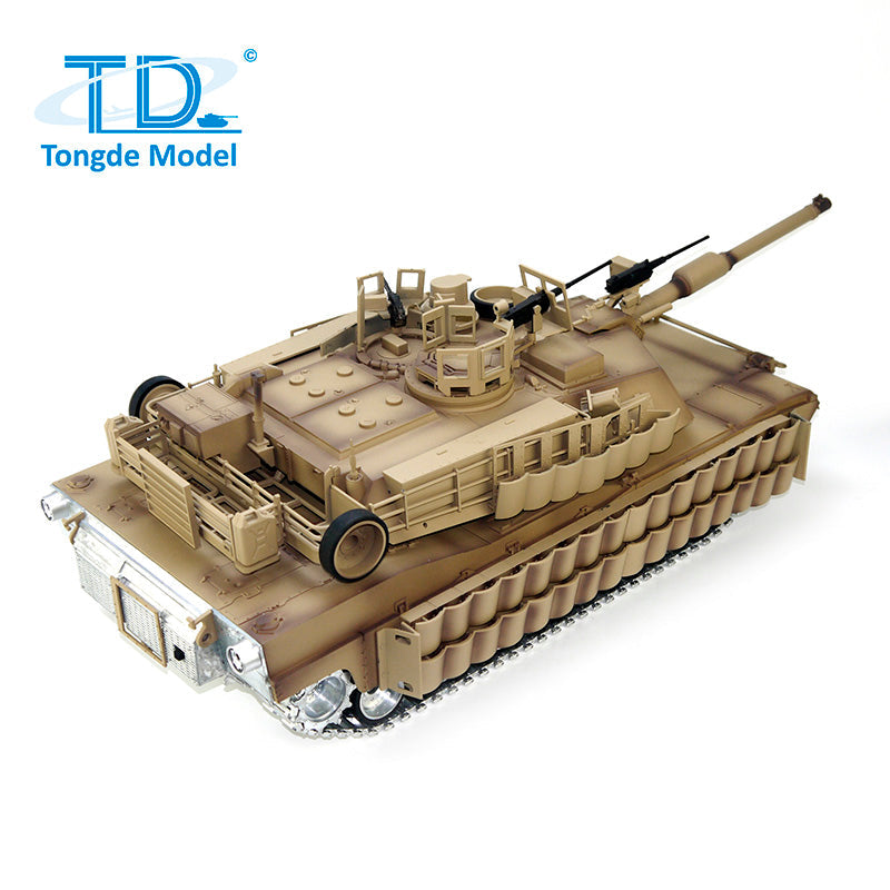 TONGDE M1A2 SEP TUSK II Abrams 1/16 Scale Battle Tank - Metal Tracks