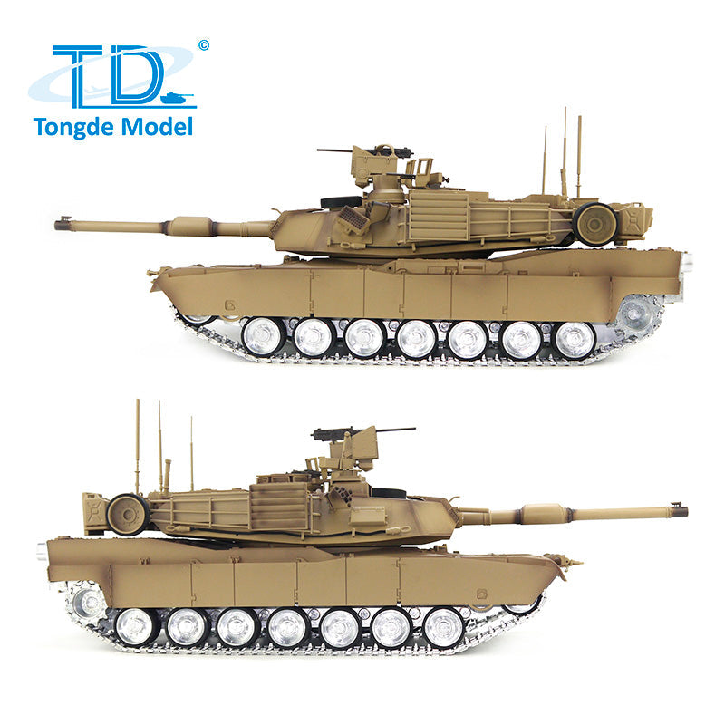 TONGDE M1A2 SEP V2 Abrams 1/16 Scale Battle Tank - Metal Tracks