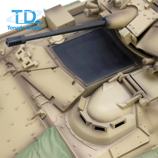 TONGDE US M2A2 Bradley 1/16 Scale Battle Tank - Plastic Tracks