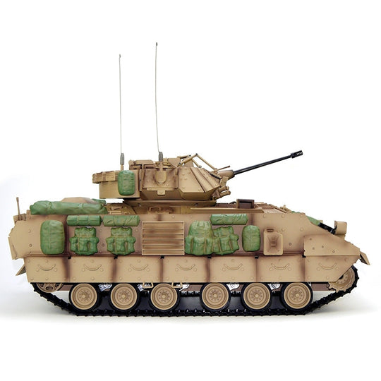 TONGDE US M2A2 Bradley 1/16 Scale Battle Tank - Plastic Tracks