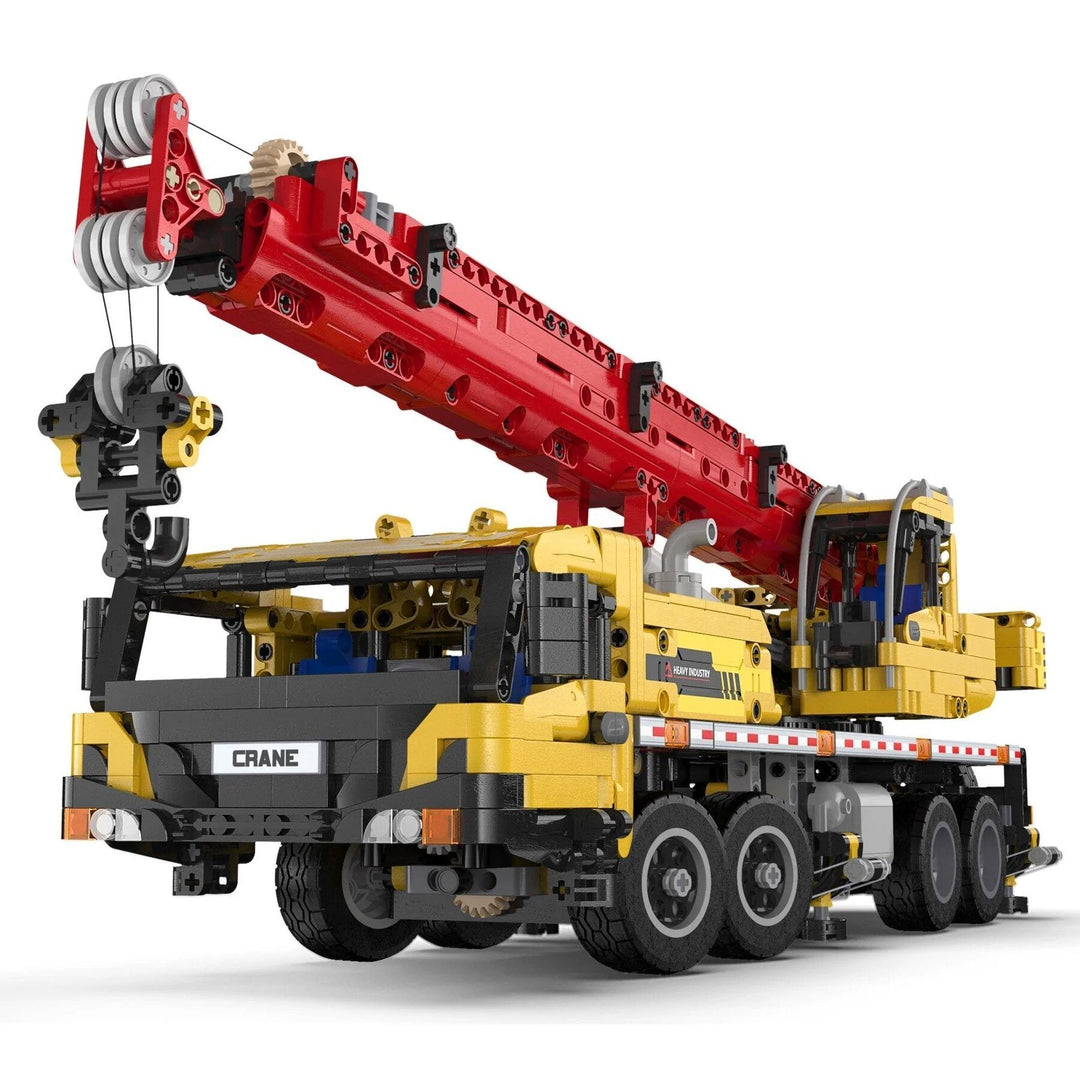 CaDA Mobile Extension Crane Construction Series (Non-Motorized) Brick Building Set 1,831 Pieces