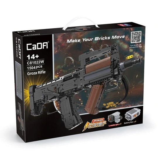 CaDA Model Bullpup Rifle Brick Building Set