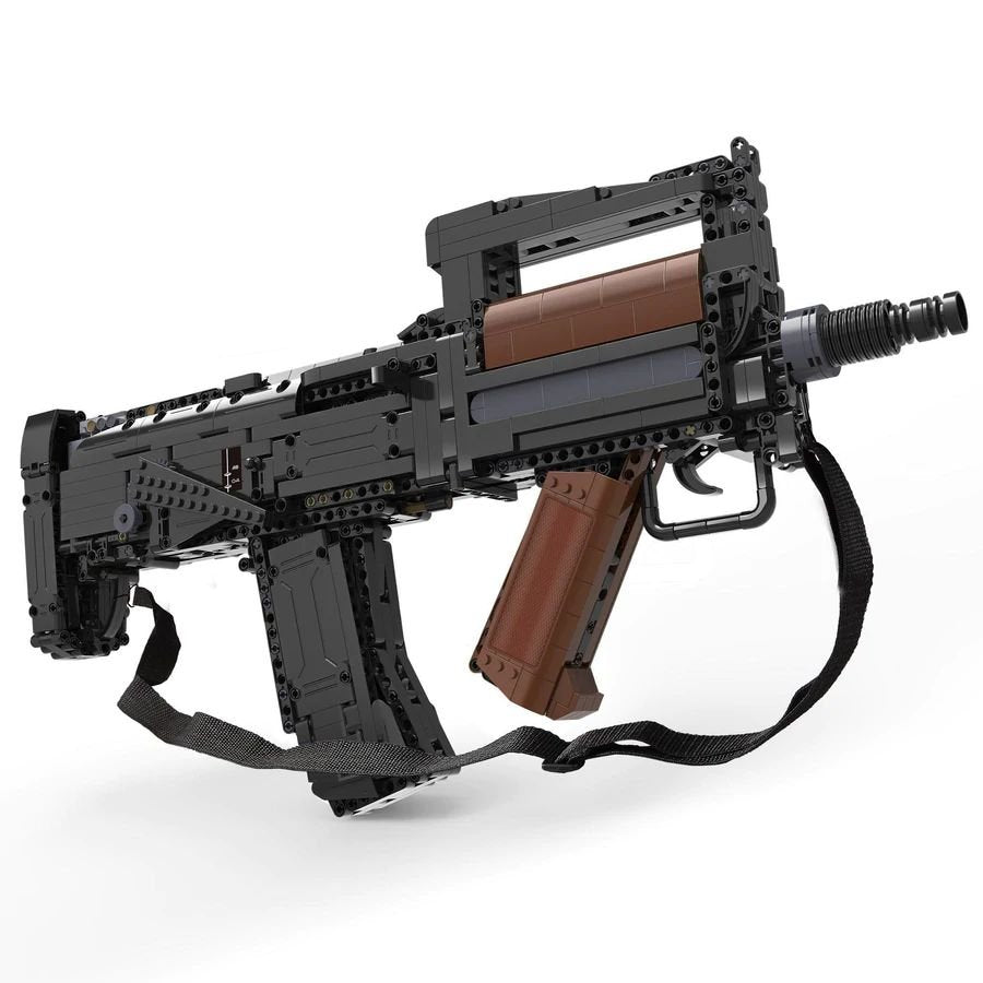 CaDA Model Bullpup Rifle Brick Building Set