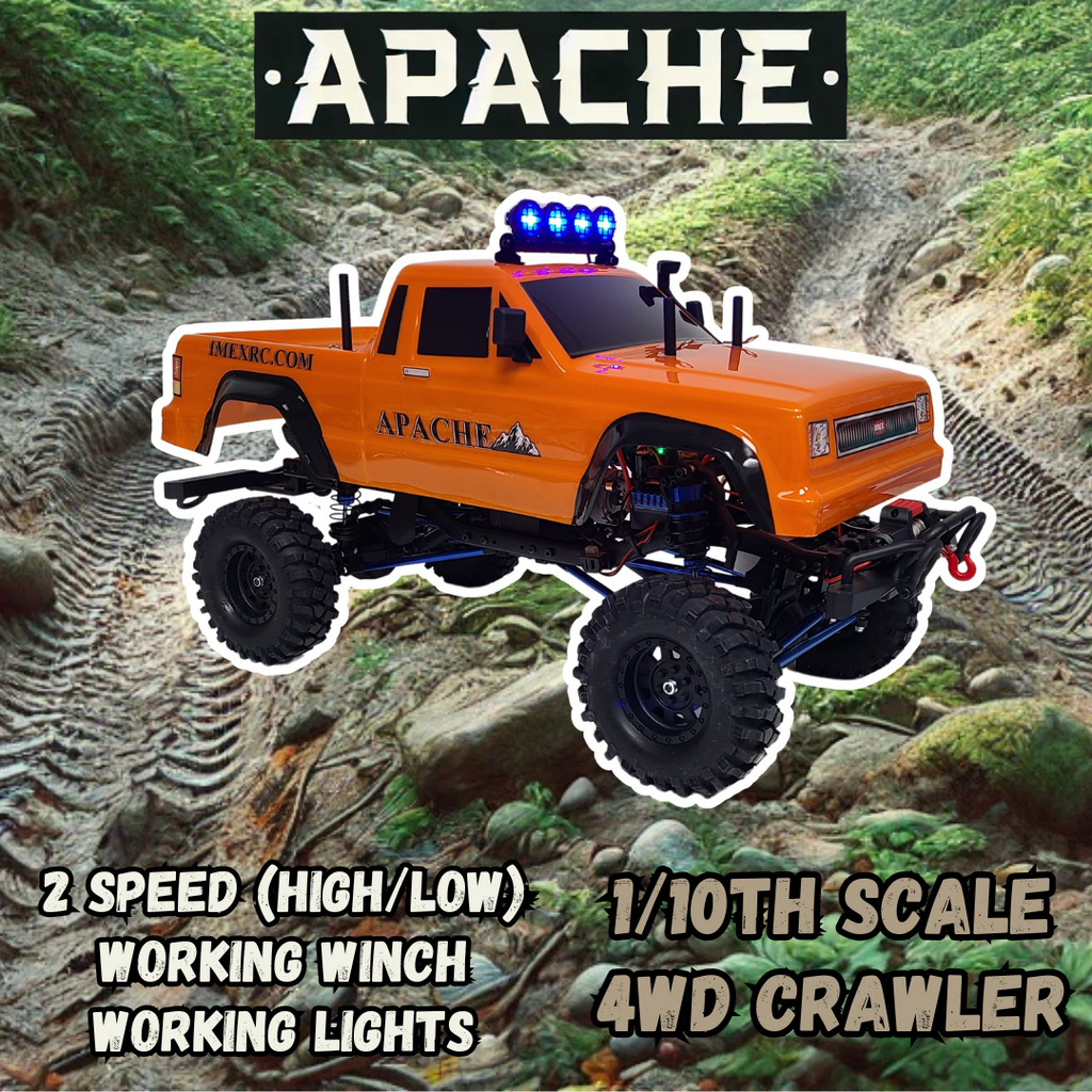 IMEX 1/10th Scale Apache Off-Road RC Crawler Truck – IMEX Model