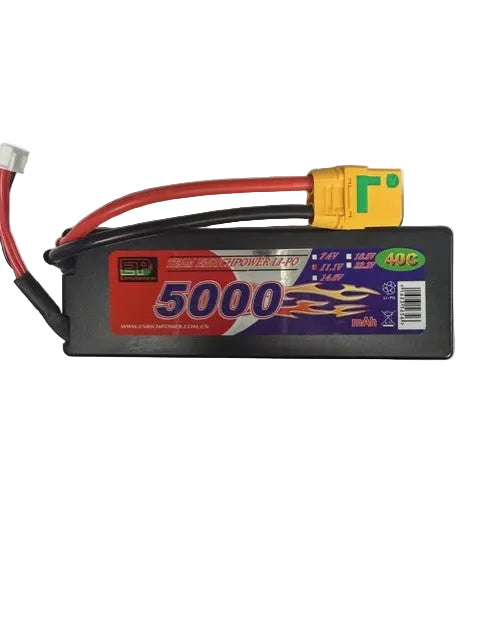 FSR25116 3S 40C 5000mAh XT90 LiPo Battery