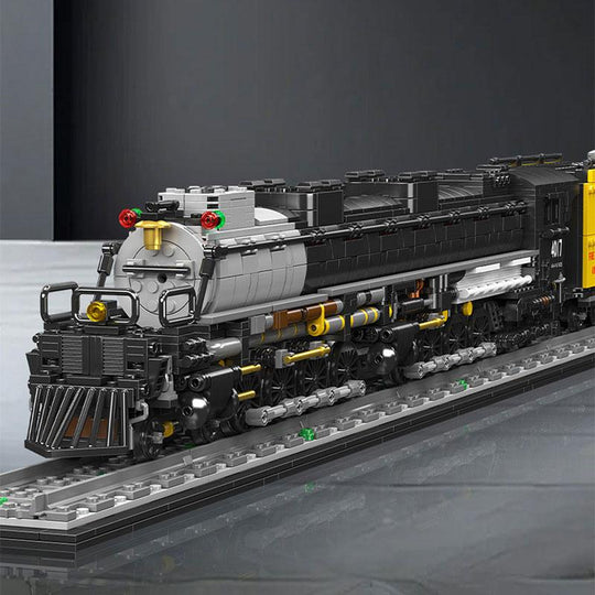 Mould King Big Boy 4-8-8-4 Steam Locomotive Building Block Set - 3,040+ Pieces