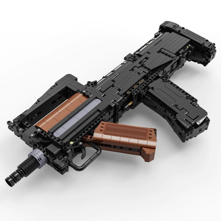 CaDA Model Bullpup Rifle Brick Building Set