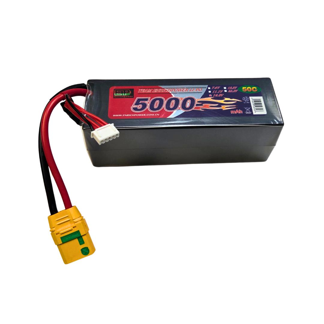 FSR25118 4S 50C 5000mAh XT90 LiPo Battery