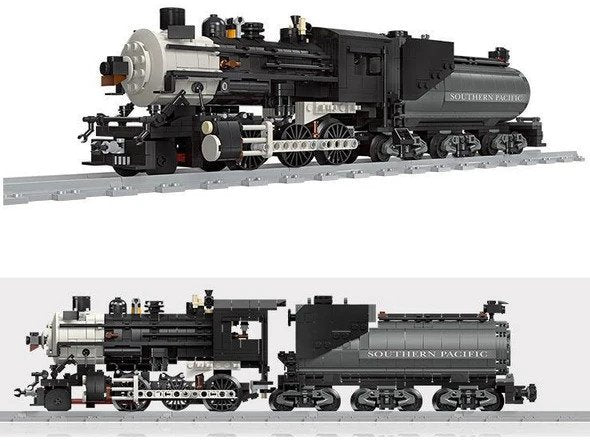 CN5700 Steam Train Building Kit with Train Track (1136 PCS)