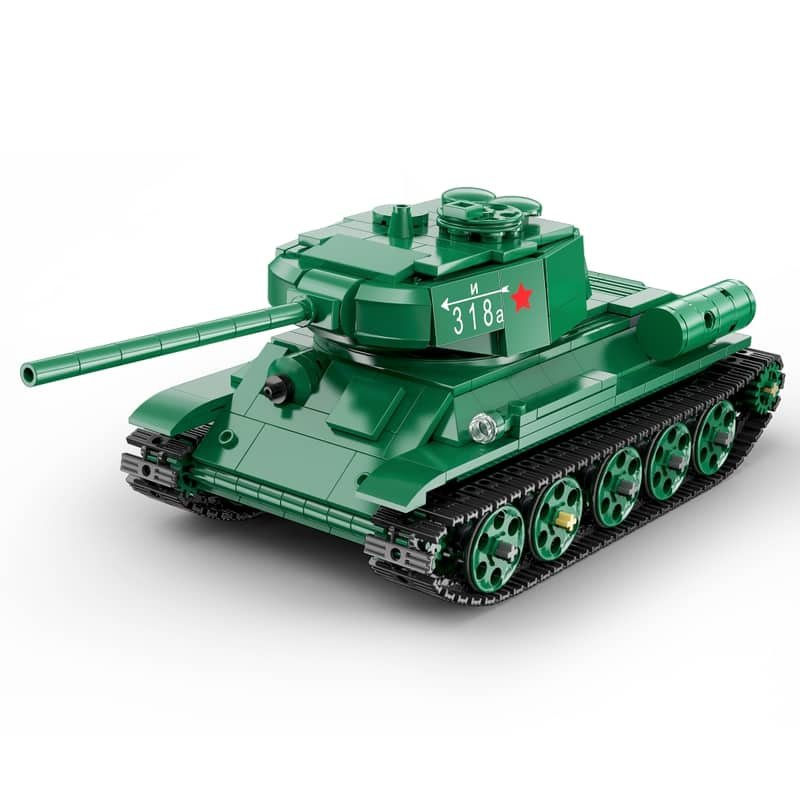 CaDA Model T-34 Medium Tank Brick Building Set