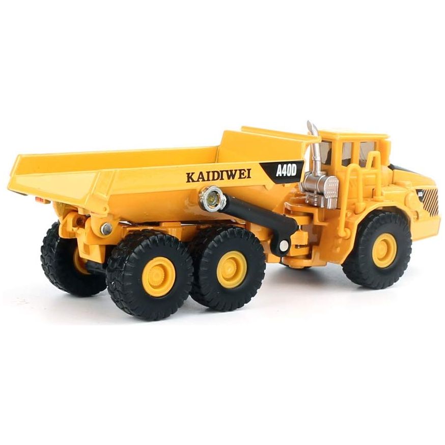 1/87th Scale Diecast Metal Articulated Dump Truck