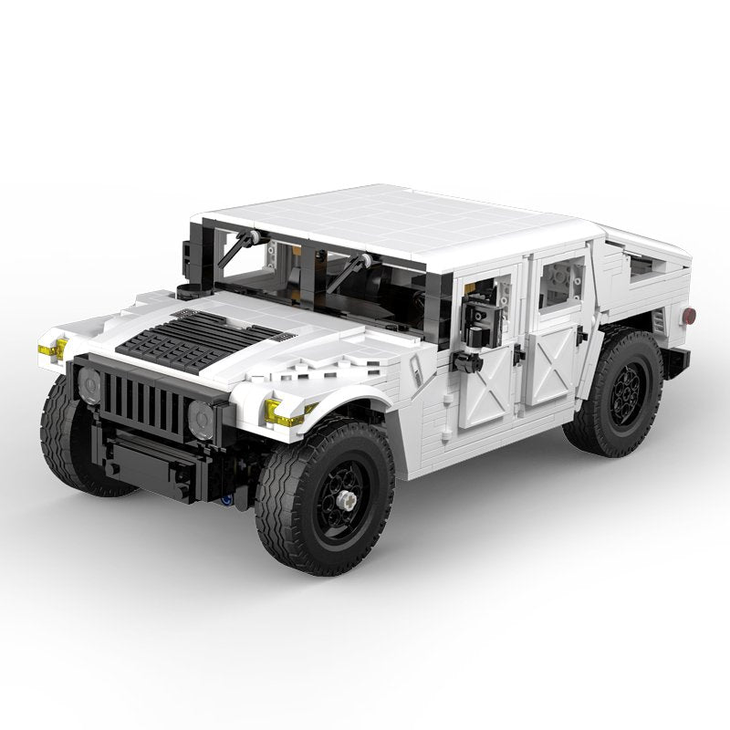 CaDA 1:12 Scale Model Humvee (Non-Motorized) Brick Building Set 1,386 Pieces