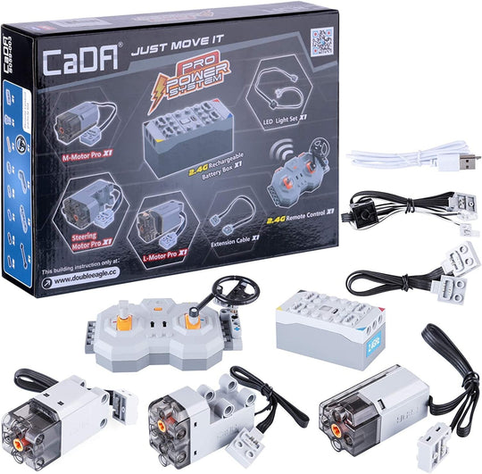 CaDA Pro Power System- Build a Motorized Version!