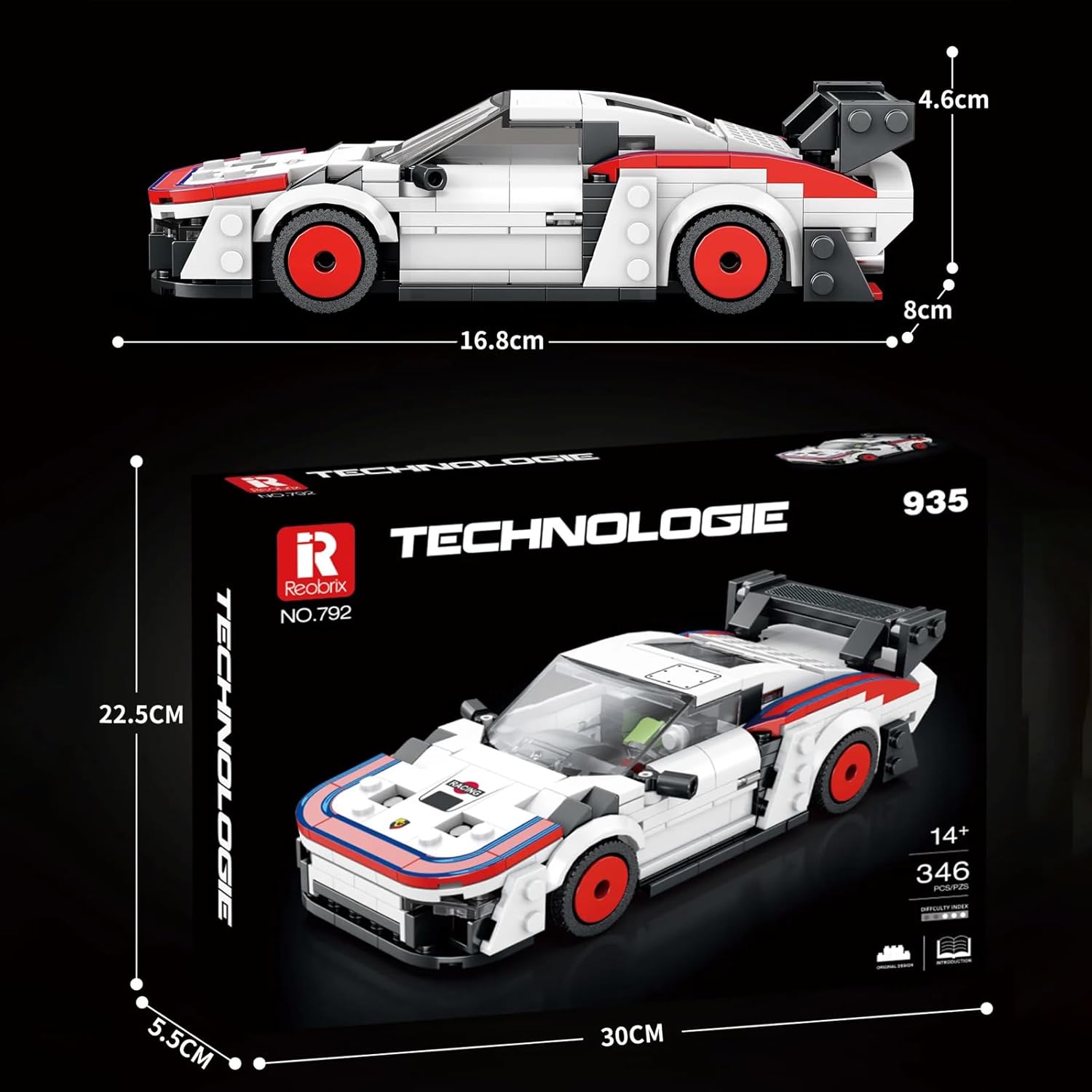 Reobrix 792 Porsche 935 – IMEX Model Company