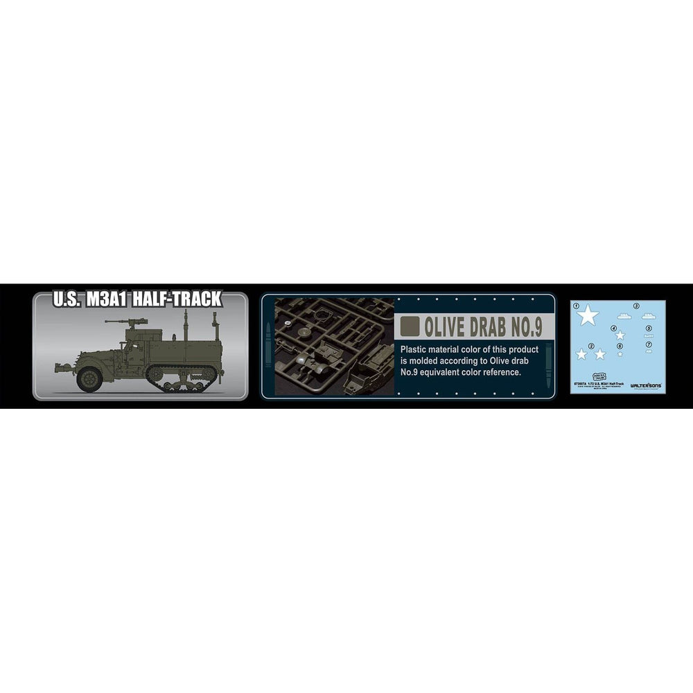 1:72nd Kit US M3A1 Half-Truck - Normandy of 1944 - Taigen Tanks