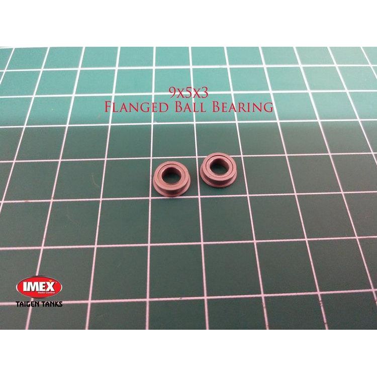 9x5x3 Flanged Ball Bearing
