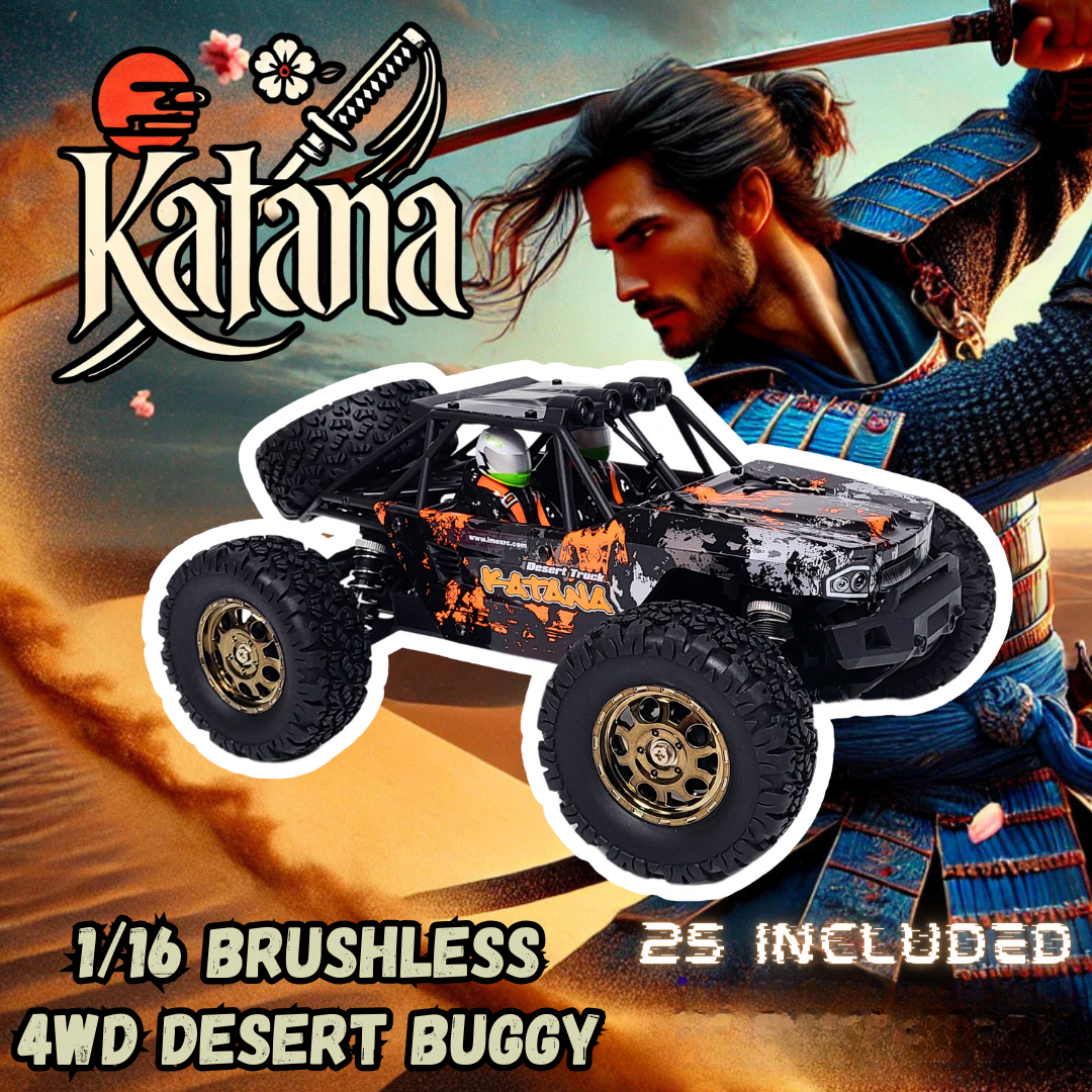 IMEX Katana 1/16 Scale Brushless 4WD RC Desert Truck – High-Speed Off-Road Performance