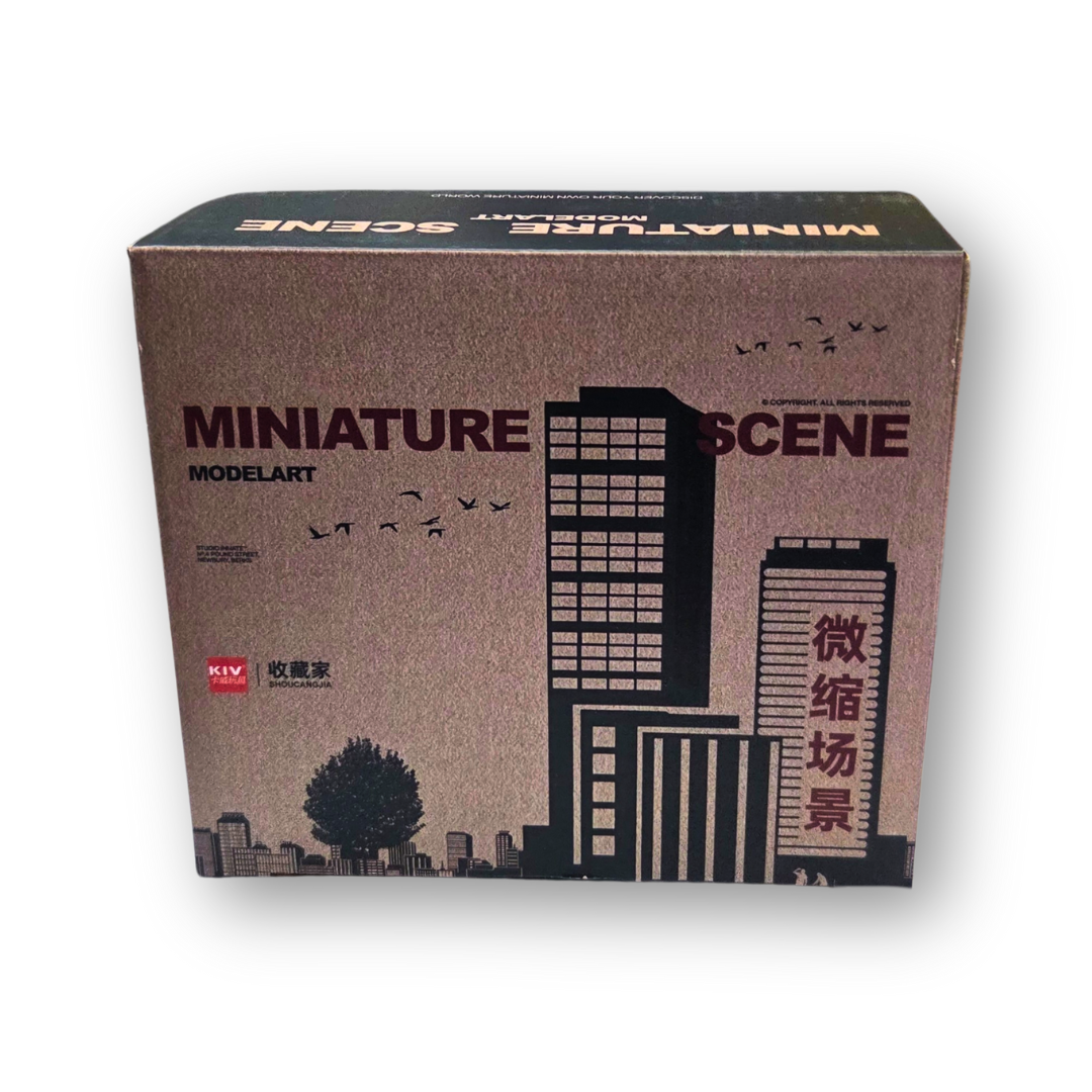 Light-Up Clothing Store Diorama Scene For 1:64 Diecast