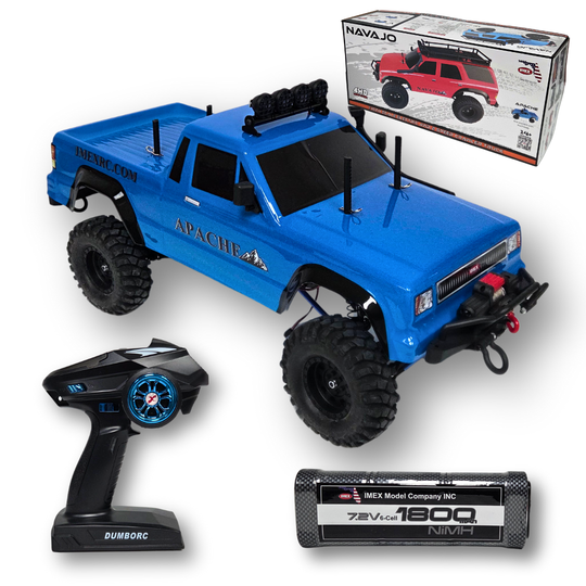 IMEX 1/10th Scale Apache Off-Road RC Crawler Truck