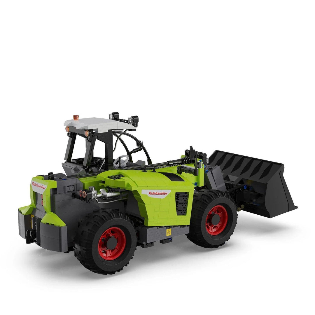 CaDA Masters Telehandler Loader 1:17 Scale Remote Controlled Construction Series 1:17 Scale Full Function Brick Building Set 1,469 Pieces