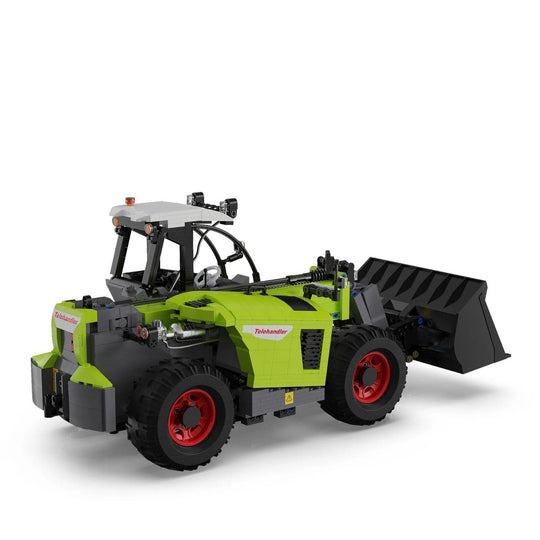 CaDA Masters Telehandler Loader 1:17 Scale Remote Controlled Construction Series 1:17 Scale Full Function Brick Building Set 1,469 Pieces