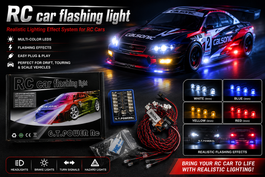 G.T. Power RC Car Flashing Light System