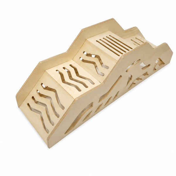 Wooden Technical Climb RC Crawler Board for 1/10th Scale Crawlers
