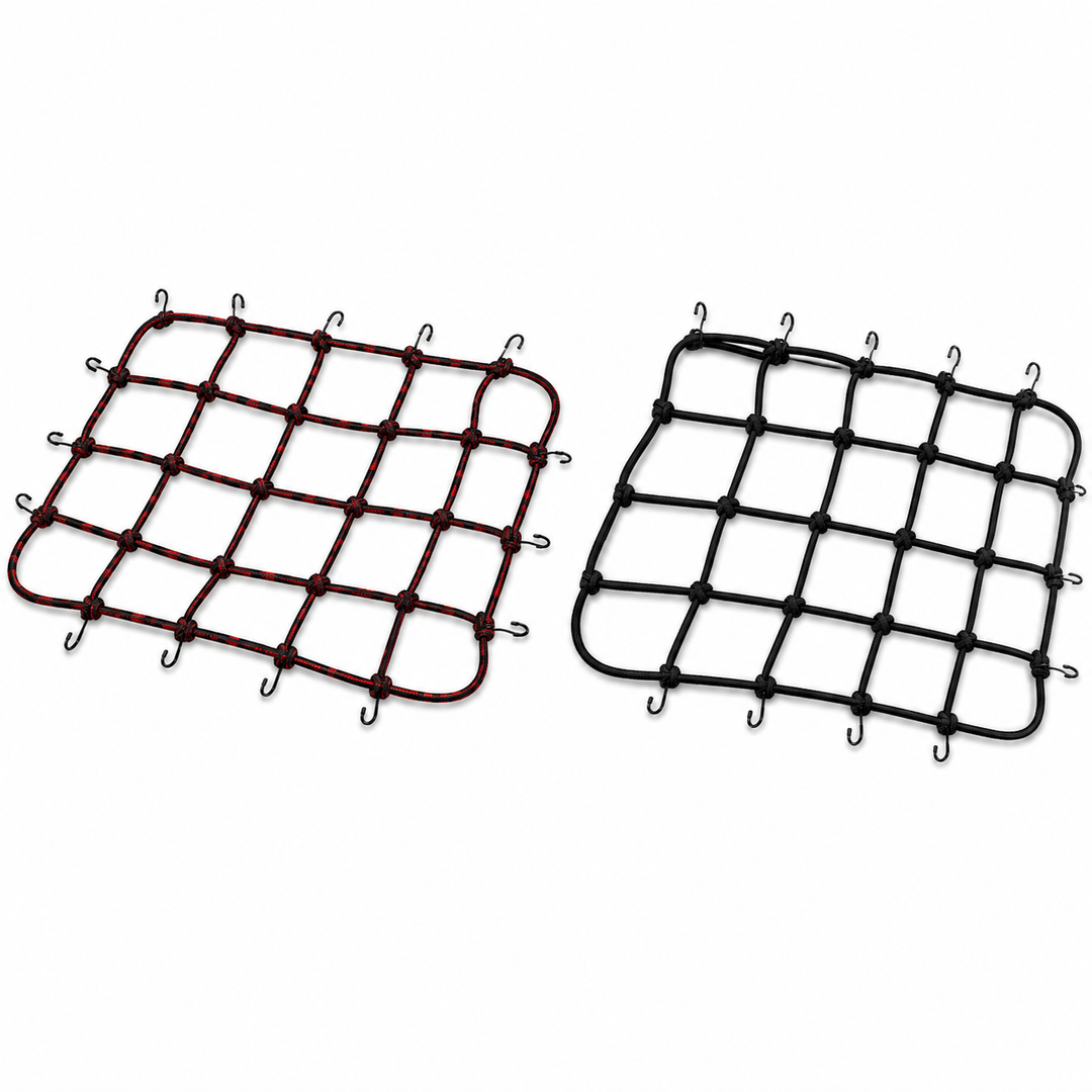 Luggage Net Scale Accessory for 1/10th Scale RC Crawlers, Trail Trucks, and Dioramas