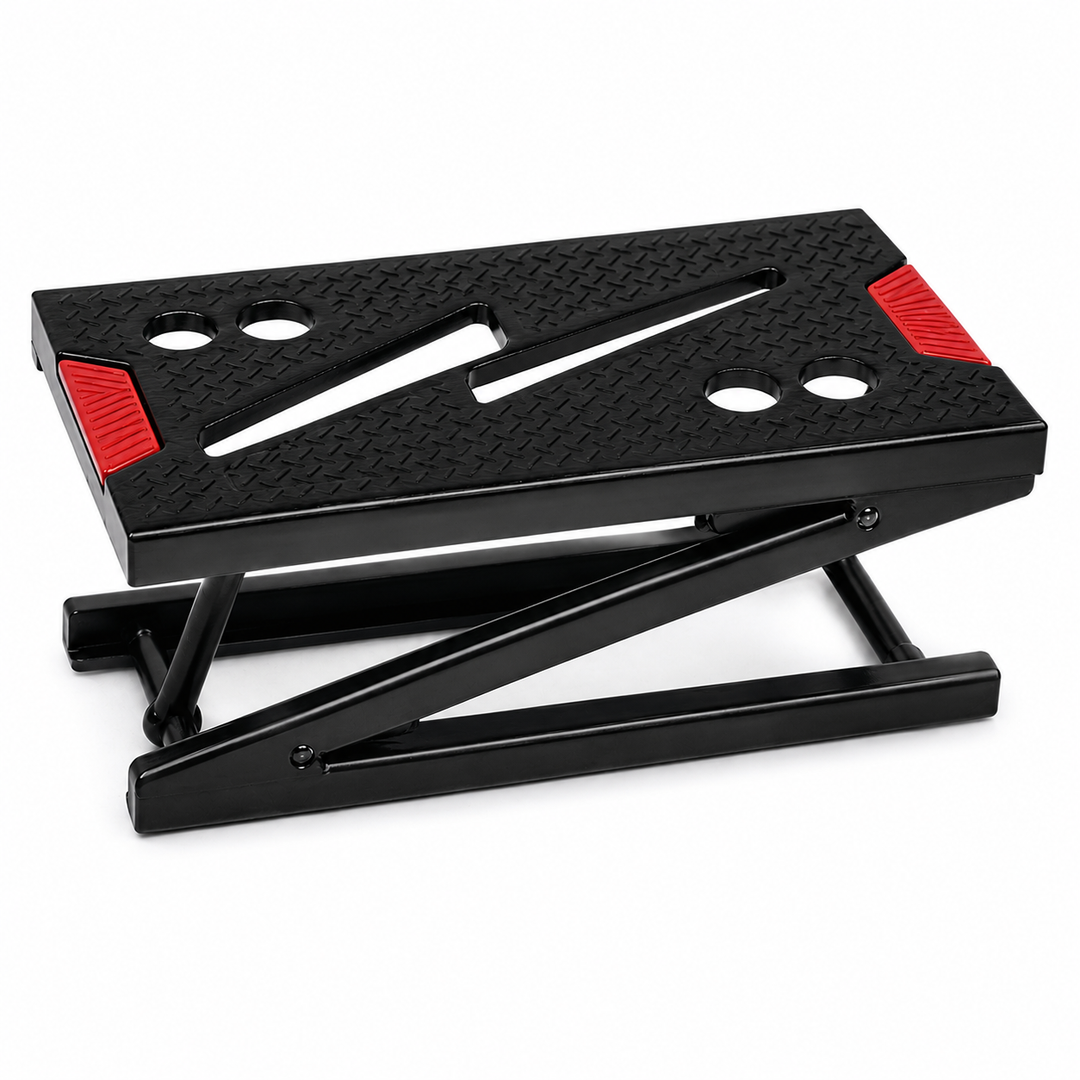 RC Car Work Stand for 1/10th and 1/8th Scale RC Cars, Trucks, and Crawlers